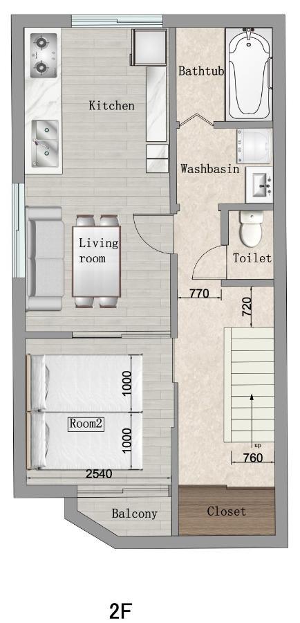 Hanamikaku-shinjuku/akihabara/asakusa/ginza/tokyo/narita/haneta Japanese House 100㎡ วิลล่า *